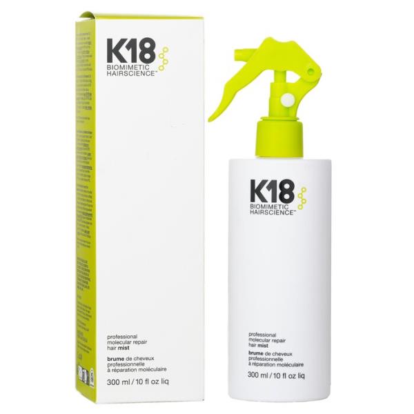 K18 職業的 分子的 ヘアミスト 300ml 髪の毛世話をする スタイリング 手当て 【外国で通信販売】