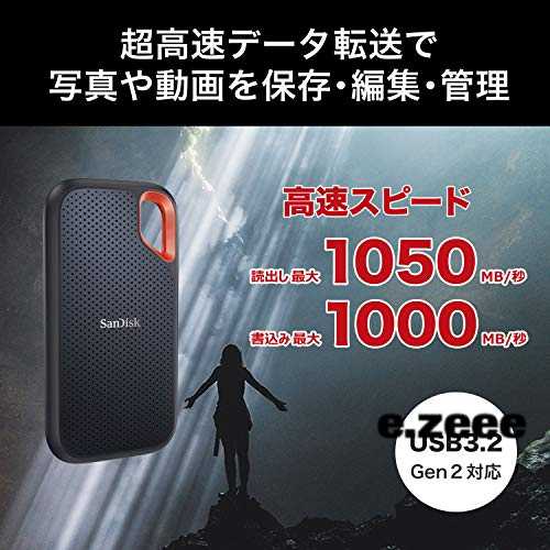 正規 【SSD 1TB】SanDisk J27 w/USBケース TV PS4 PS5 - 通販