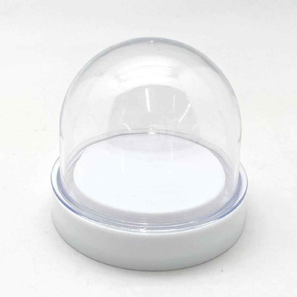 楽天市場 ワークショップパーツ スノードーム ショート ホワイト Snow Dome Snow Globe Water Dome スノーボール スノーグローブ スノーグロー部 ウォータードーム 手作りキット あす楽対応 F Craft 楽天市場店