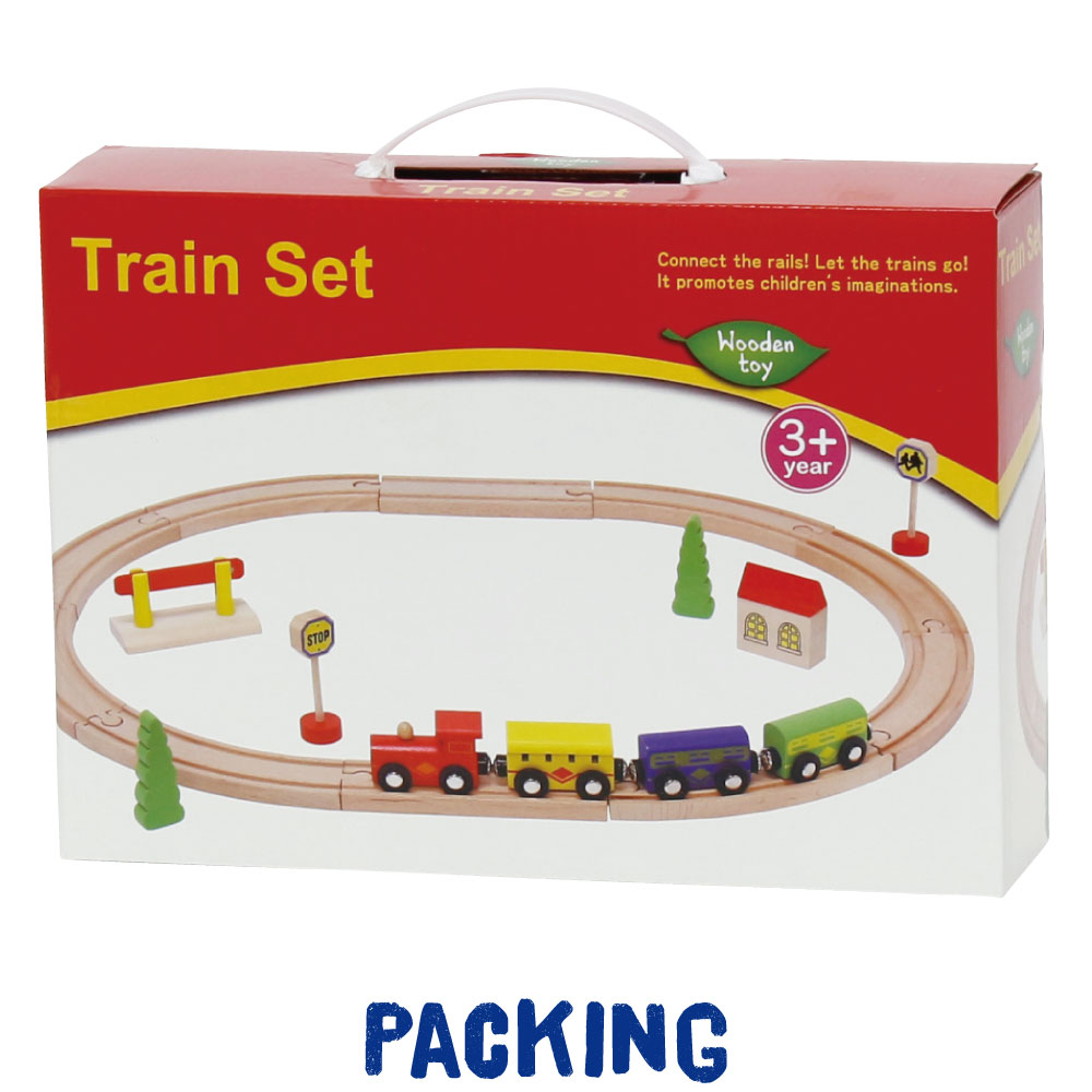 楽天市場 知育玩具 木のおもちゃ 3歳 から ウッデントイ トレインセット 3才 電車 線路 レール 木製玩具 子どものおもちゃ プレゼント ギフト 誕生日プレゼント 天然素材 天然木 あす楽対応 F Craft 楽天市場店