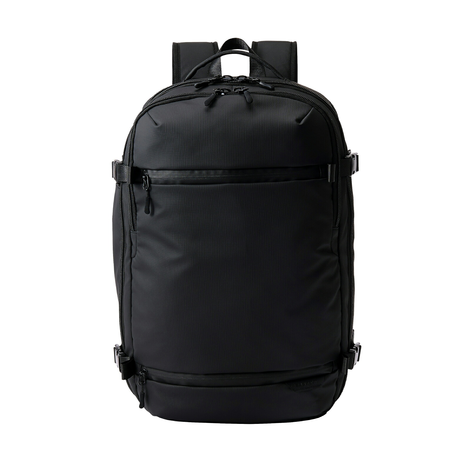 ★マラソン期間ポイント10倍/[ELECOM]リュック 大容量 35L シューズ収納 16インチPC対応 出張 旅行 小物整理ポケット付 バックパック 180度オープン構造 ブラック BM-BPTR01BK/BMBPTR01BK｜F-Factory2号店