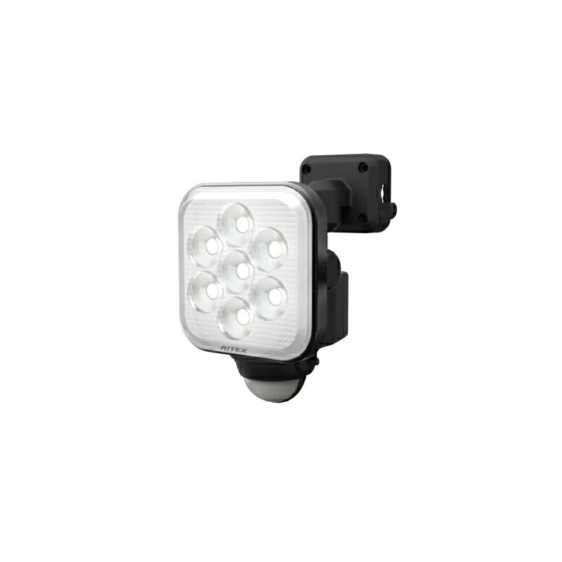 [RITEX]11W（ハロゲン200W相当）×1灯 フリーアーム式LEDセンサーライト（LED-AC1011） LEDAC1011