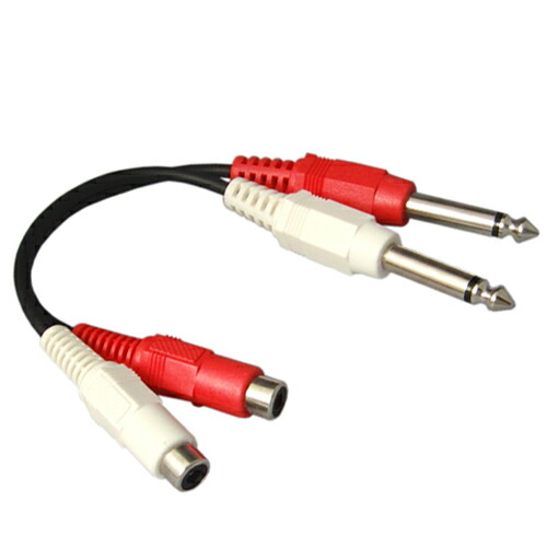 オーディオケーブル　2m 2本 KM-A2-10K2【オーディオケーブル（1m・ブラック）】両側3.5mm