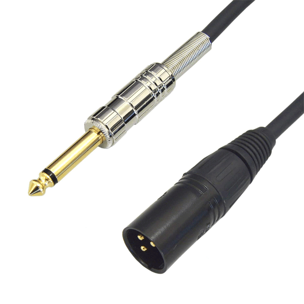 楽天市場】[1.5m][W]6.3mmTRSフォーン（標準）プラグ(オス) - XLR