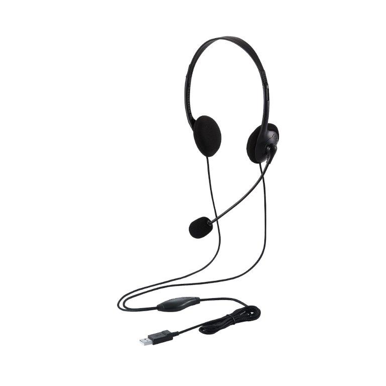楽天市場】[ELECOM]ヘッドホン ヘッドセット 無指向性 マイク