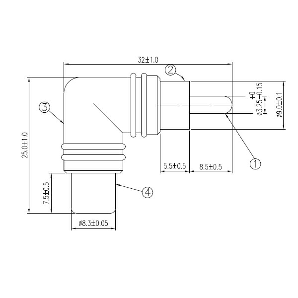 受賞店 ルーペスタジオHAZET エクステンションバー 差込角25.4mm 全長