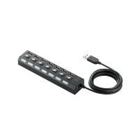 ☆マラソン期間中ポイント10倍/[ELECOM] 個別スイッチ付7ポートUSBハブ U2H-TZS720SBKU2HTZS720SBK