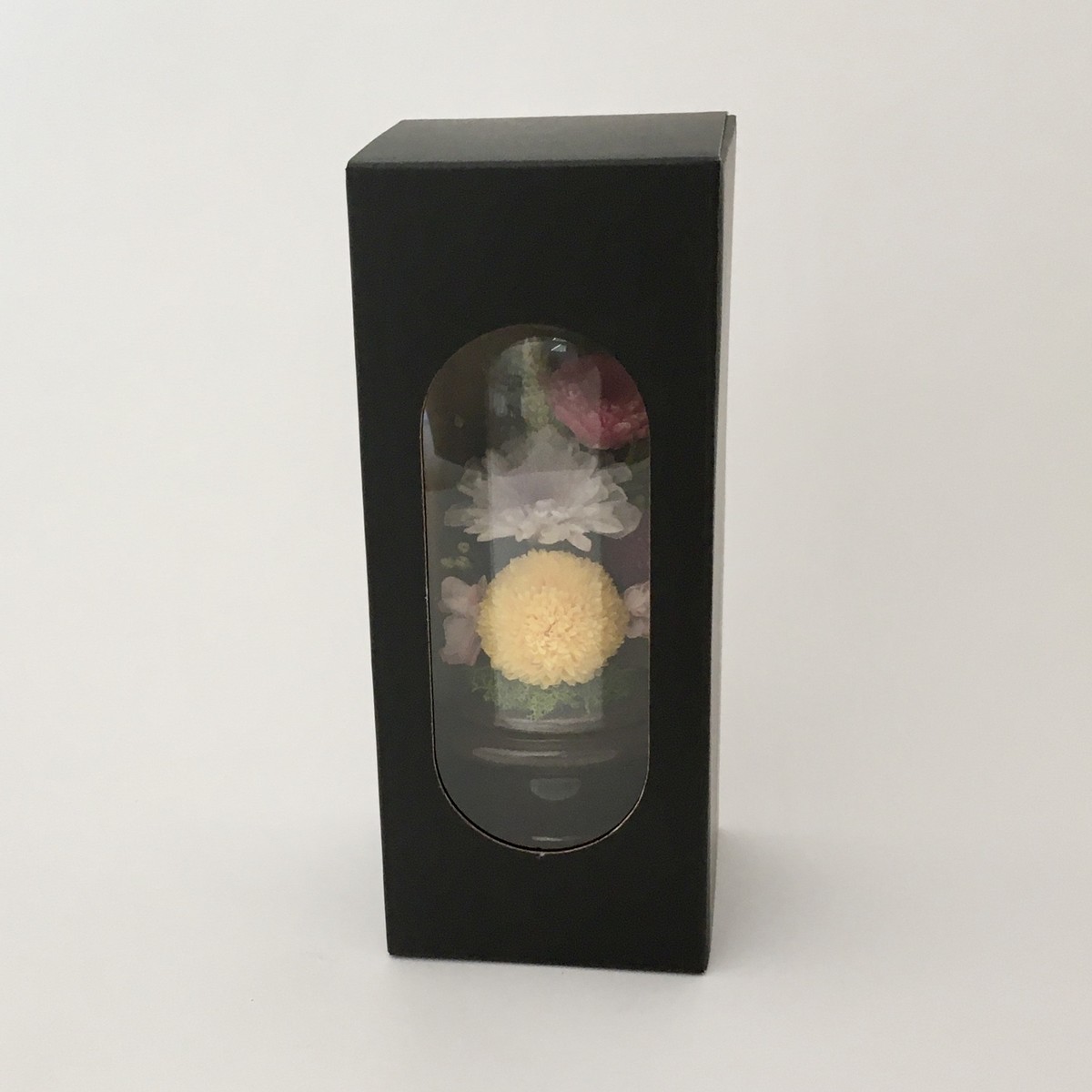 楽天市場 おしゃれなガラスドーム入り仏花プリザーブドフラワー 仏花 仏壇 お供え 供養 一対 枯れない花ガラスケース入り仏花 仏具 喪中お見舞い お悔やみ お仏壇花 ケース入り 法事 四十九日 洋風お供え 菊 和花 黄色 白 命日 お盆 初盆 お彼岸 一周忌 お供物 ギフト