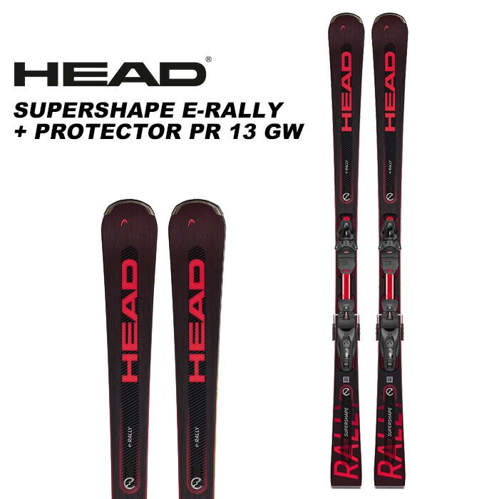 Ski HEAD SUPERSHAPE E-ORIGINAL + Fixation PR 13 GW - Noir - Homme 2023