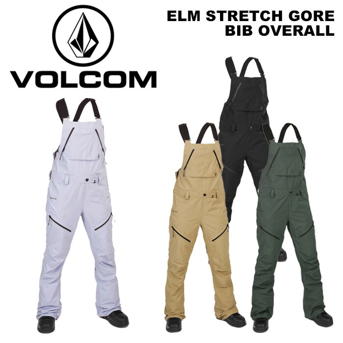 ボルコム ウェア ELM STRETCH GORE BIB OVERALL Volcom ELM Stretch GORE Womens Bib Overall Pant 2024