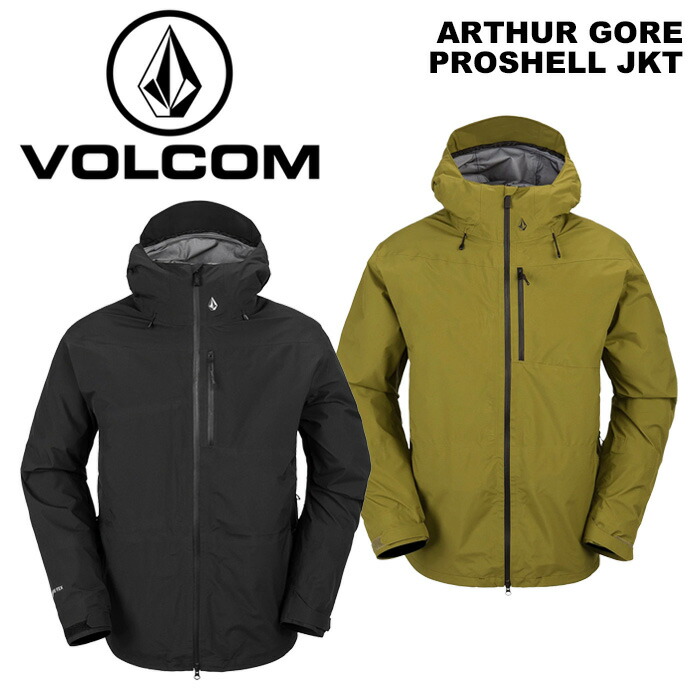 スノーボード VOLCOM Arthur Gore Proshell Jacket Black Arthur Gore