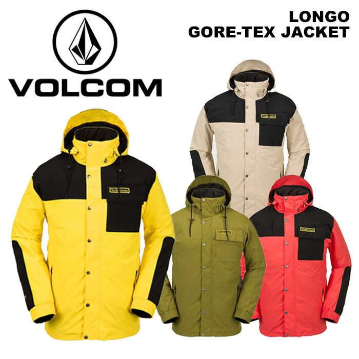 VOLCOM ボルコム ロンゴGORE-TEXウェア21-22 24-25 VOLCOM ボルコム LONGO GORE-TEX JACKET ロンゴ ゴアテックス