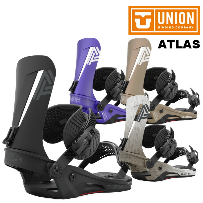 セール　23-24モデルUNION ATLAS ビンディング Mサイズ ブラック 楽天市場】UNION BINDINGS ATLAS 2023-2024 / ユニオン