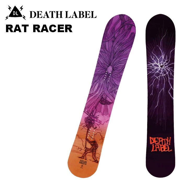 楽天市場】DEATHLABEL デスレーベル スノーボード 板 RAT RACER 24-25 