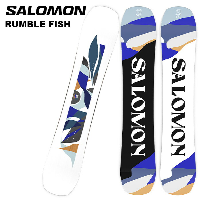 SALOMON RUMBLE FISH 24-25モデル 楽天市場】SALOMON サロモン スノーボード 板 RUMBLE FISH 24-25