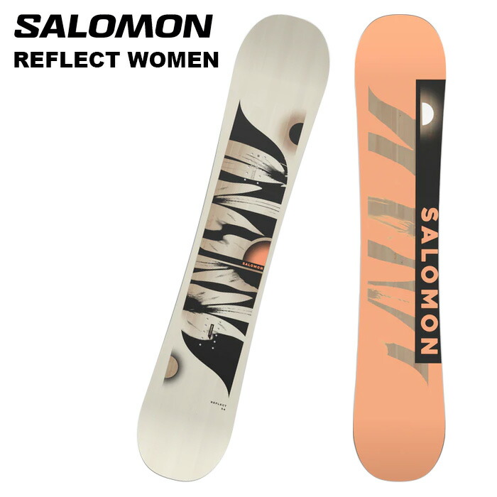 楽天市場】SALOMON サロモン スノーボード 板 REFLECT WOMEN 24-25
