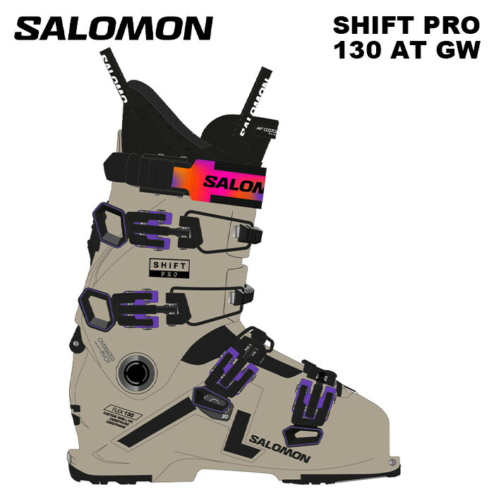 楽天市場】SALOMON サロモン スキーブーツ SHIFT PRO 130 AT GW 24-25