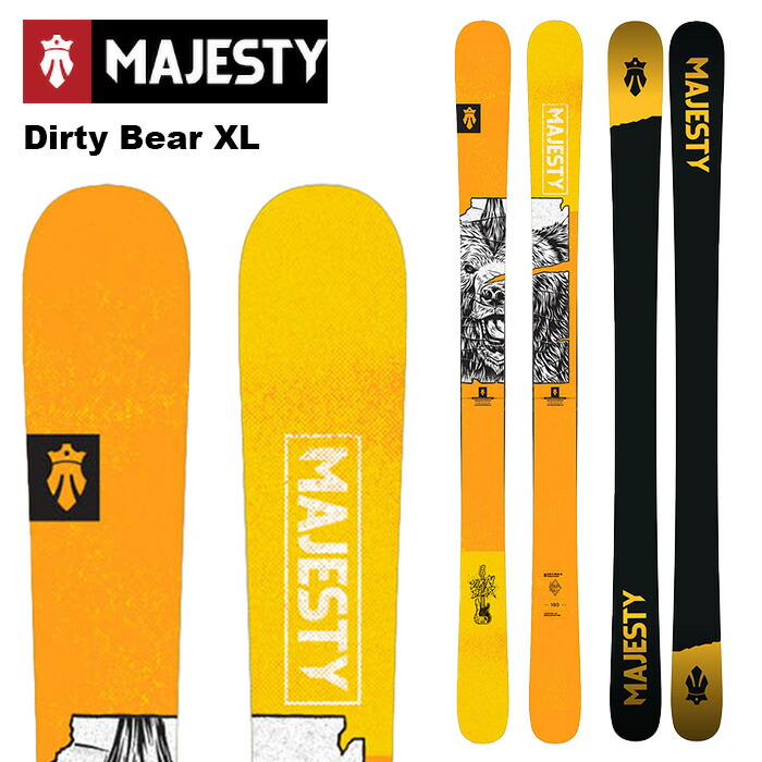 Majesty マジェスティ スキー板 Superwolf 〈板単品〉 Majesty マジェスティ スキー板 Superwolf 板単品 〈21/22モデル
