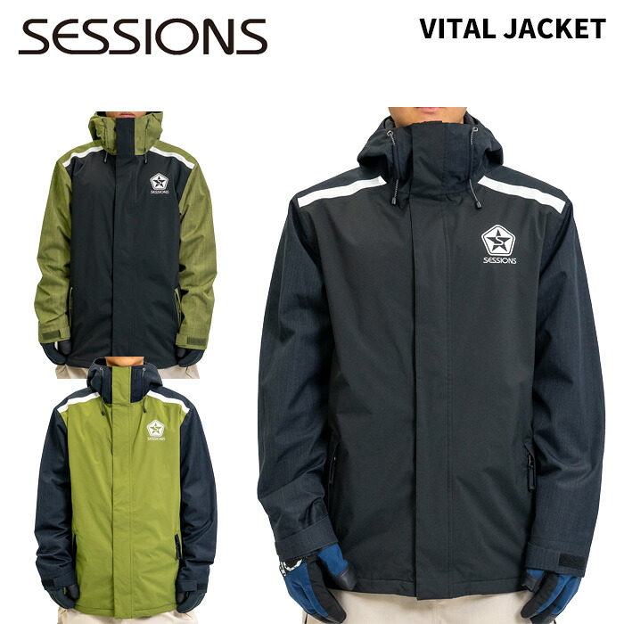 SESSIONS セッションズ ウェア VITAL JACKET 24-25(2025)モデル ジャケット