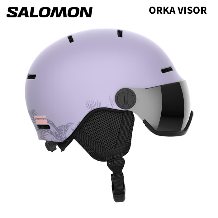 楽天市場】SALOMON サロモン ヘルメット ORKA VISOR EVENING HAZE