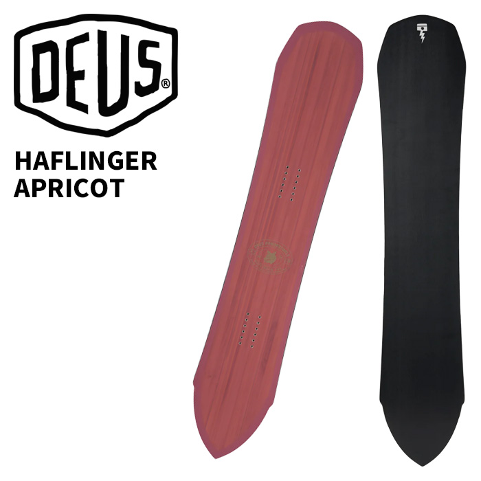 DEUS EX MACHINA デウスエクスマキナ スノーボード 板 HAFLINGER APRICOT 25-26 モデル