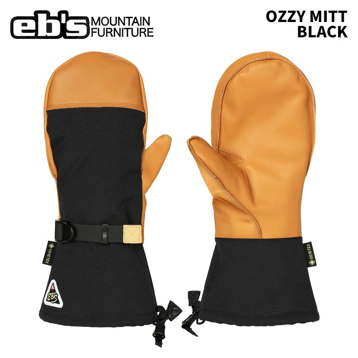 eb's エビス OZZY MIT BLACK オジーミット ミトングローブ 25-26モデル｜DREAM GATES SPORTS