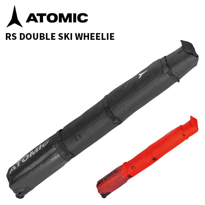 楽天市場】ATOMIC アトミック スキーバッグ RS DOUBLE SKI WHEELIE 25