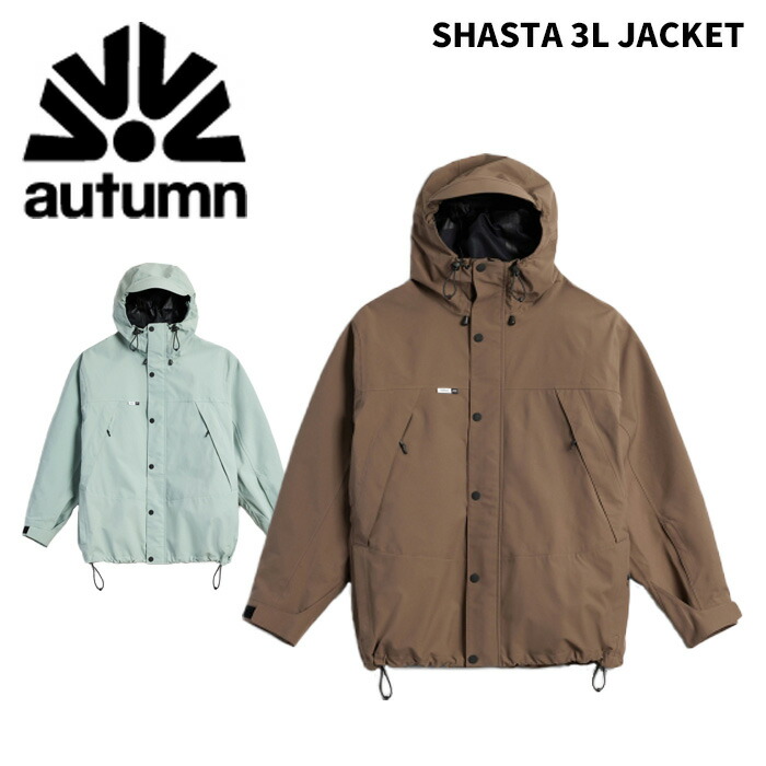 AUTUMN オータム ウェア SHASTA 3L JACKET 25-26(2026)モデル ジャケット