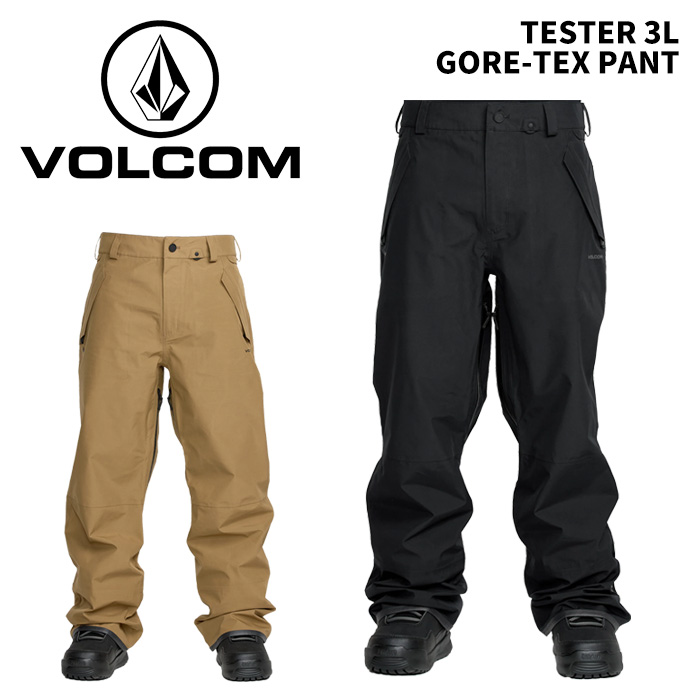 VOLCOM ボルコム ウェア TESTER 3L GORE-TEX PANT 25-26(2026)モデル パンツ｜DREAM GATES SPORTS