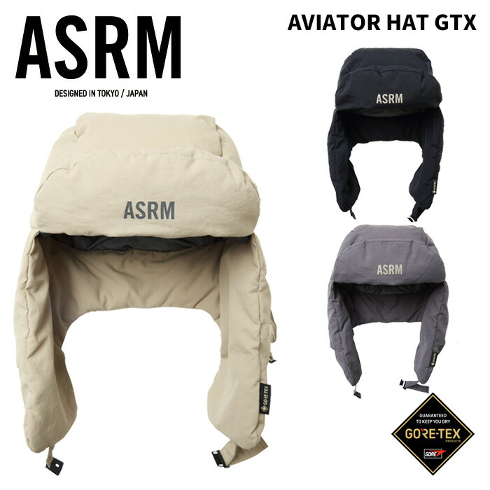 ASRM エーエスアールエム AVIATOR HAT GTX ハット 25-26モデル｜DREAM GATES SPORTS 10,588円