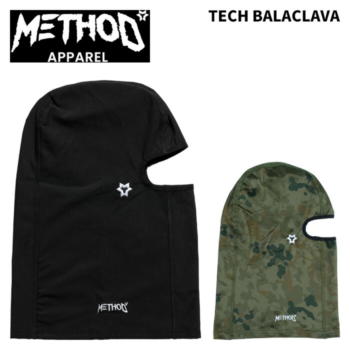 METHOD メソッド TECH BALACLAVA バラクラバ 25-26モデル