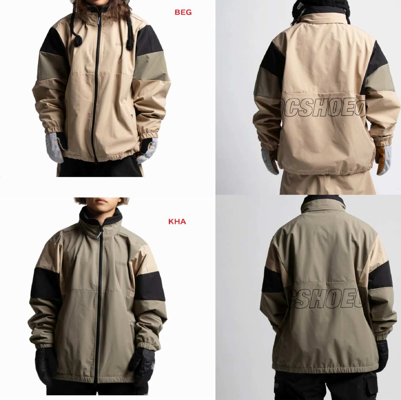 DC SHOE [DJK223903](RSL/2F) スノージャケット【22 DC SNOW STAND ZIP】22/23snow メンズ ユニ一発やる ディーシーシューズ 点火装置上衣 スノボジャケット スノーボード御召しもの ※上衣のみの売りわたすペイジです