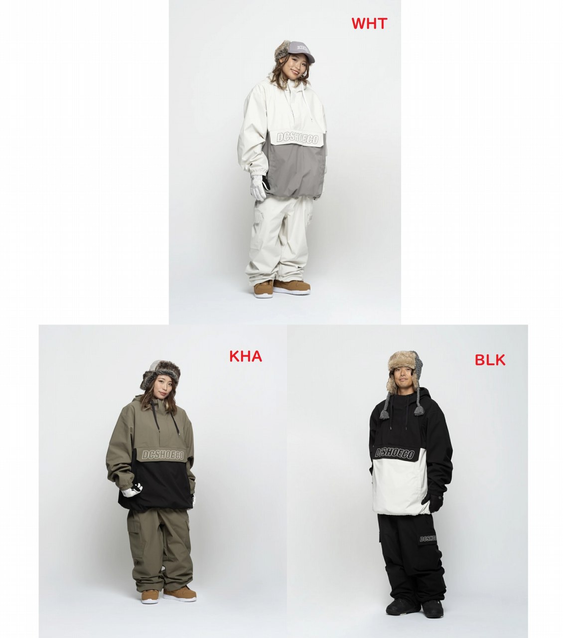 DC SHOE [DJK233900](RSL) スノージャケット【23 DC SNOW ANORAK】23/24snow メンズサイズ ユニセックス ディーシーシューズ アノラック スノボジャケット スノーボードウェア ※ジャケットのみの販売ページです｜DREAM GATES SPORTS