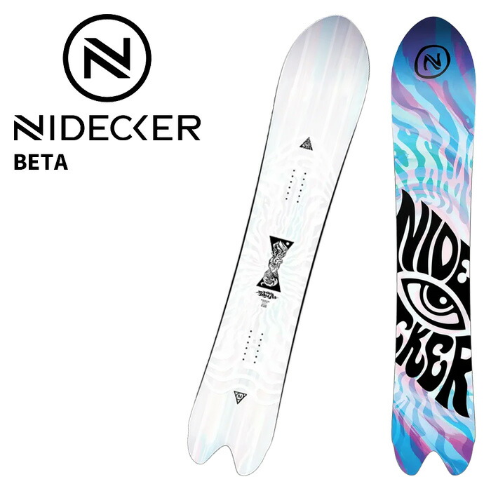 NIDECKER ナイデッカー スノーボード 板 BETA 25-26 モデル