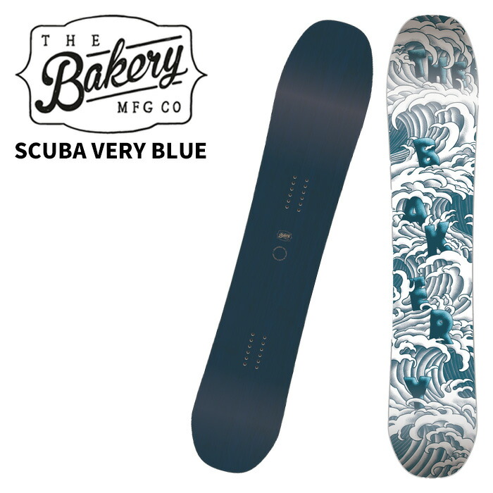 THE BAKERY ザ ベーカリー スノーボード 板 SCUBA VERY BLUE 25-26 モデル