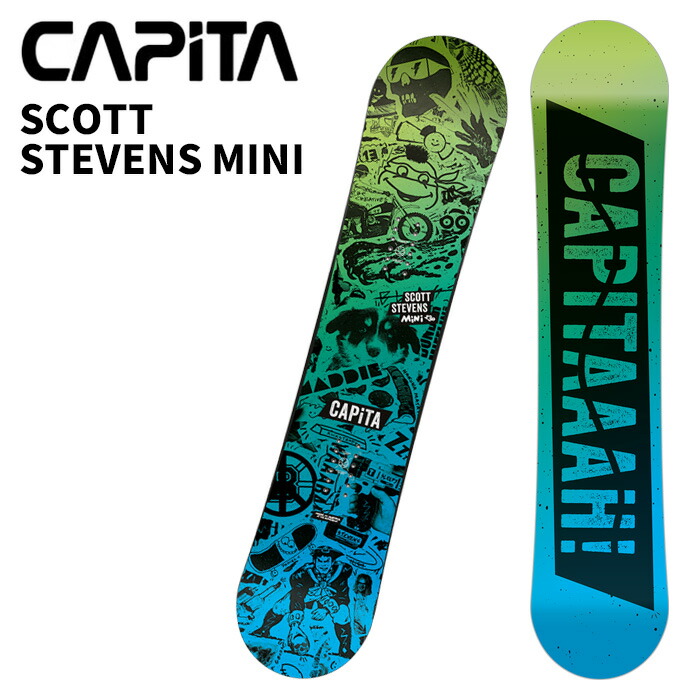 楽天市場】キャピタ スノーボード CAPITA SCOTT STEVENS MINI 24-25