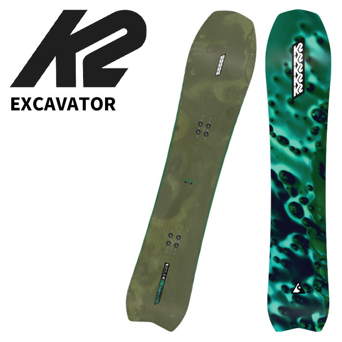 楽天市場】K2 ケーツー スノーボード 板 EXCAVATOR 25-26 モデル