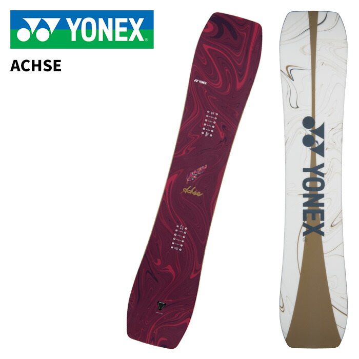 ヨネックス　アクセ　YONEX ACHSE 2024-2025モデル　147cm 楽天市場】ヨネックス スノーボード 板 メンズ アクセ ACHSE グラトリ