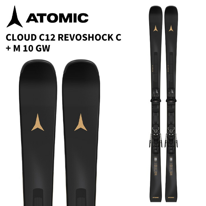 楽天市場】ATOMIC アトミック スキー板 CLOUD C12 REVOSHOCK C + M 10
