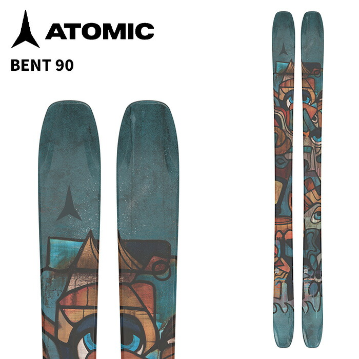 楽天市場】アトミック ATOMIC フリースタイルスキー板 ベント100 BENT