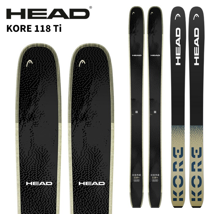 HEAD ヘッド スキー板 KORE 118 TI 板単品 25-26 モデル