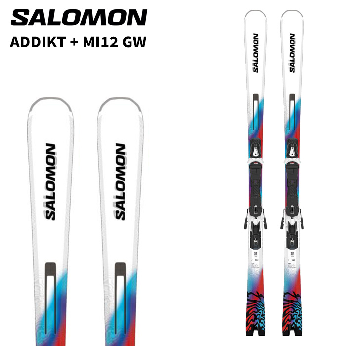Salomon サラモン　スキー３点セット　板、靴、ストック スキー3点セットレンタル】Salomon QST 106 - 22-23モデル