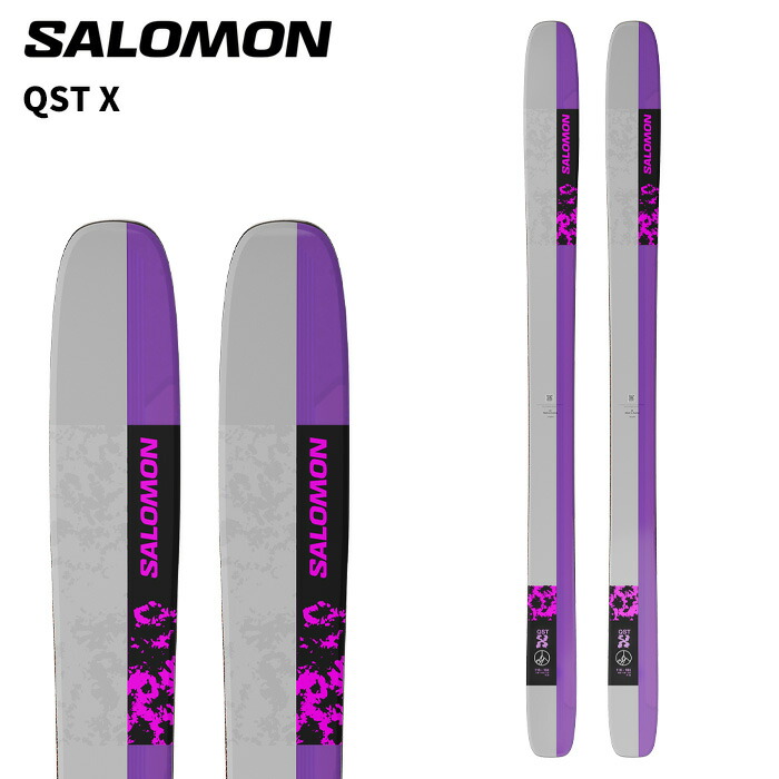 SALOMON サロモン スキーの板板 S/LAB QST X 板単品 25-26模範例