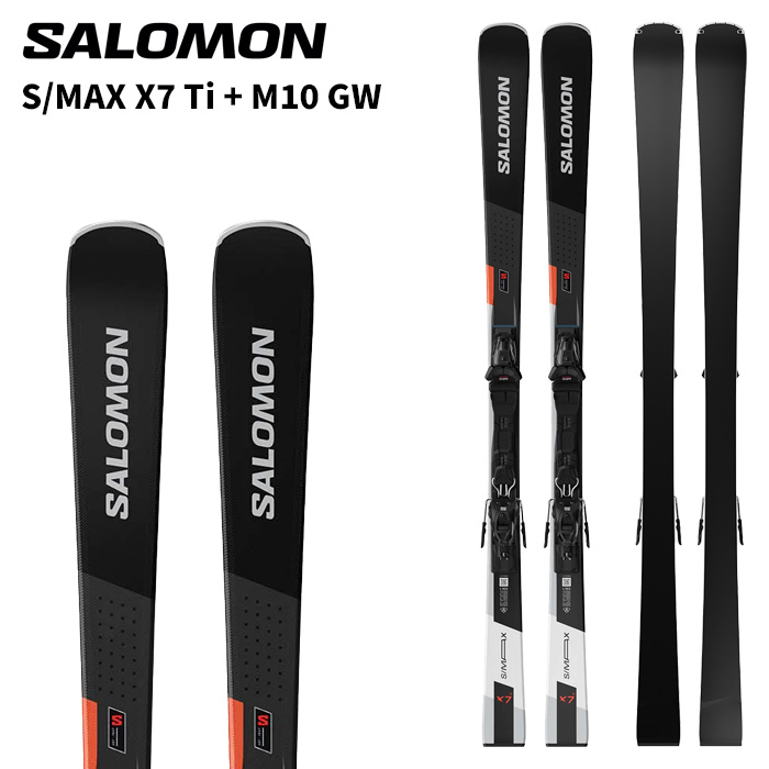 Salomon スキー板 バインディング セット サロモン（SALOMON）（メンズ）スキー板 ビンディングセット 23