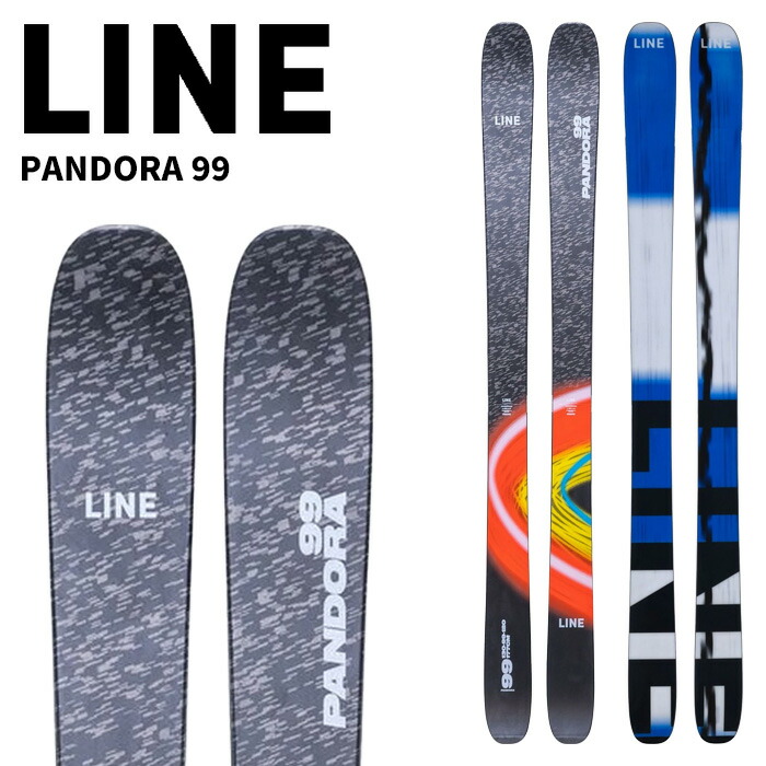 LINE ライン スキー板 PANDORA 99 板単品 25-26モデル