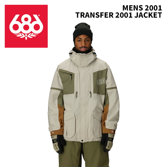 686 シックスエイトシックス お召しもの MENS 2001 TRANSFER 2001 JACKET 25-26(2026)青写真 上衣