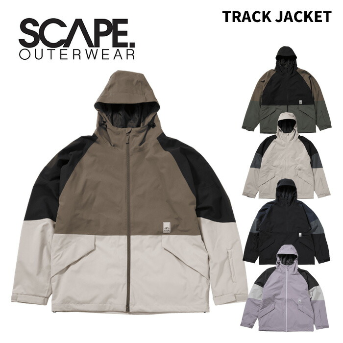 SCAPE 逃げ失せる 御召しもの TRACK JACKET 25-26(2026)模範例 上衣
