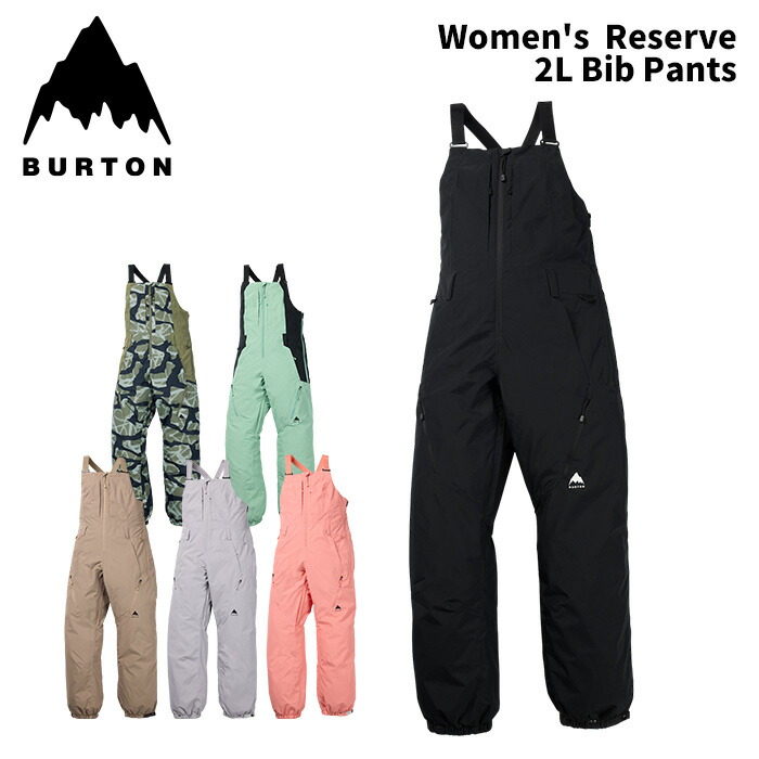 BURTON バートン ウェア Women's Reserve 2L Bib Pants 25-26(2026)モデル レディース パンツ