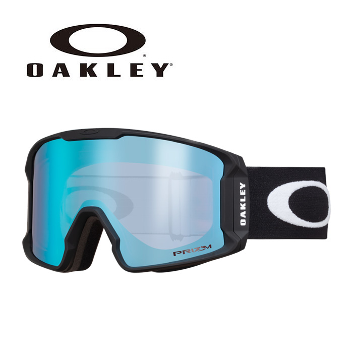 OAKLEY【25/26・LINE MINER L：MATTE BLACK / PRIZM SAPPHIRE IRIDIUM】OO7070-04　70700401 オークリー ゴーグル｜DREAM GATES SPORTS