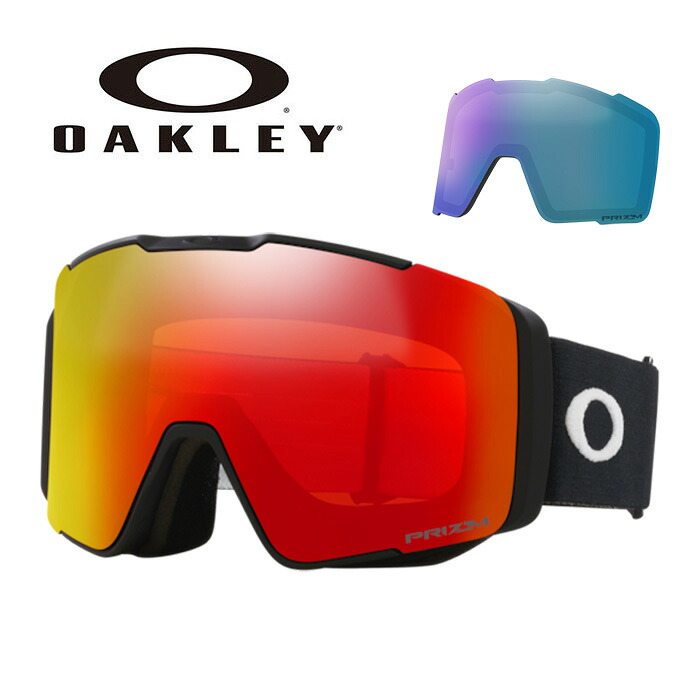 OAKLEY【25/26・LINE MINER PRO L ASIA：MATTE BLACK / PRIZM TORCH & PRIZM ICED】OO7143A-03　71430300 オークリー ゴーグル｜DREAM GATES SPORTS